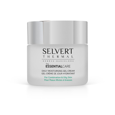 Selvert Thermal Essential Care Daily Moisturising Gel-Cream – Денний зволожувальний гель-крем для жирної та комбінованої шкіри 