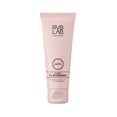 RVB LAB Microbioma Double Cleansing 2‑in‑1 Face Wash - Oczyszczający Olejek w Żelu
