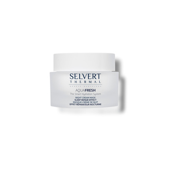 Selvert Thermal AquaFresh Night Cream Mask - naprawcza maska na noc