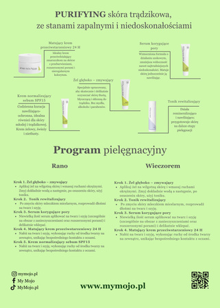 Diego dalla Palma PURIFYING Matujący krem przeciwstarzeniowy 24 H