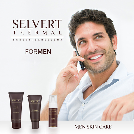 Selvert Thermal For Men Cleansing Mousse Detox — Очищуюча детоксикуюча пінка 