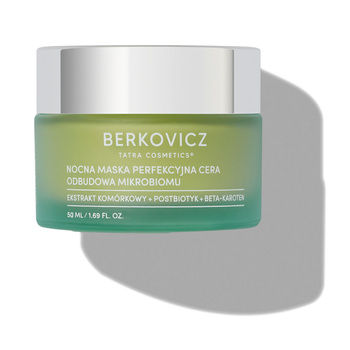 Berkovicz Nocna Maska Perfekcyjna Cera Probiotyczna Odbudowa Mikrobiomu