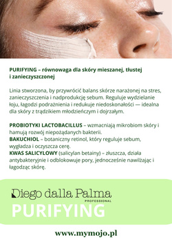 Diego dalla Palma PURIFYING Matujący krem przeciwstarzeniowy 24 H